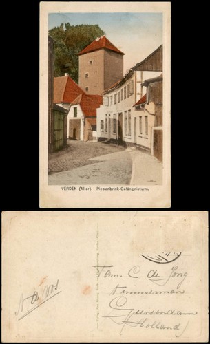 Cartolina verden torre - cartolina, (aller)