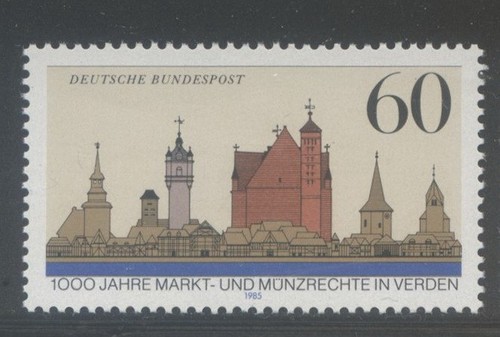 Germany 1985 mnh millenary - w.germany, mnh**