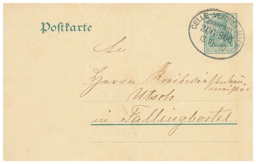 Intero postale germania pf - postale, 5