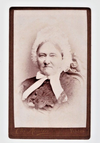 Foto cdv nobile anziana - cdv,,