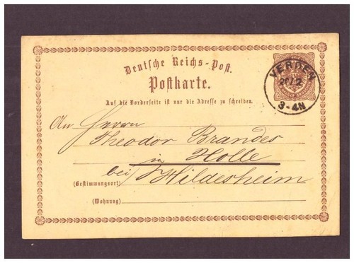 Intero postale tedesco reich - postale,