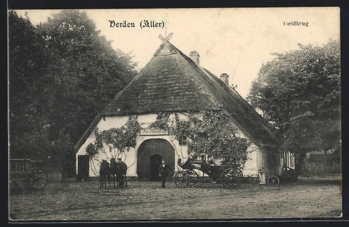 Verden cartolina locanda - verden,, cartolina,
