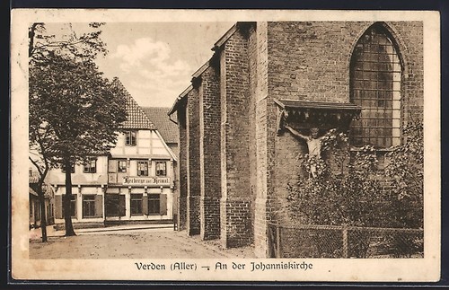 Ansichtskarte verden aller - ansichtskarte, /aller