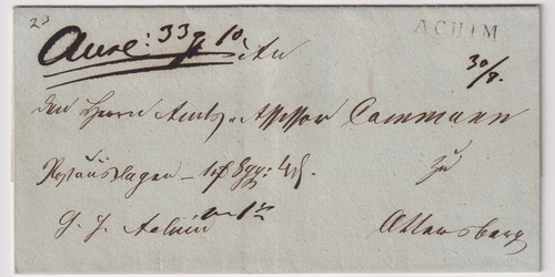 Hannover busta postale