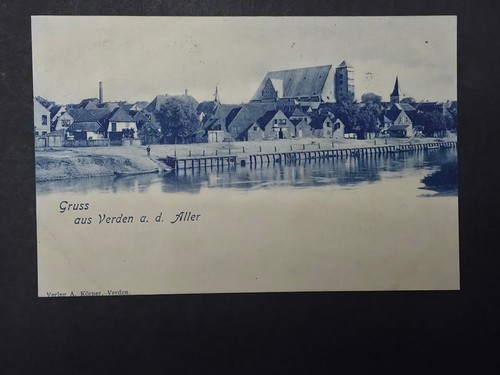 Cartolina saluti verden - cartolina,