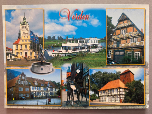 Cartolina postale verden d - cartolina,