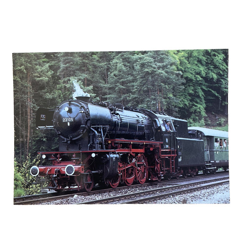Cartolina postale treno