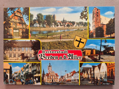 Cartolina postale verden - postale,